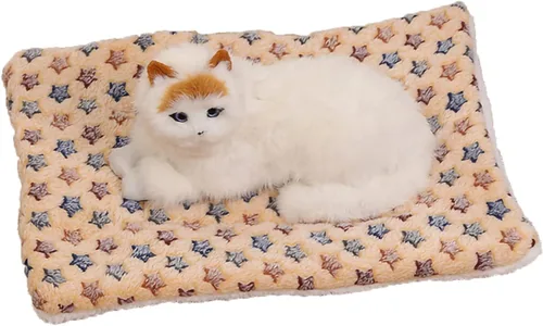 Vista 10 de Manta acogedora para gatos para ansiedad y estrés, manta calmante