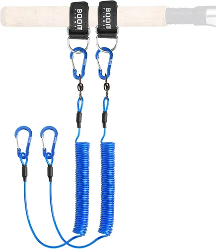 Vista 14 de Booms Fishing T02 - Correa de caña de pescar, correa de remo para kayak, accesorios de pesca para tabla de remo, cordón de pesca resistente