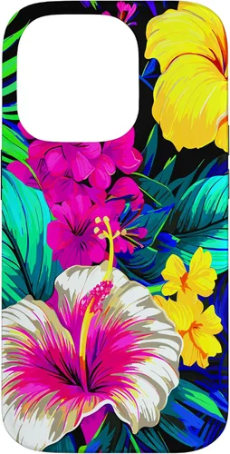 Vista 17 de Hawaiian Accessories Aloha Hibiscus Flower - Carcasa para iPhone 17