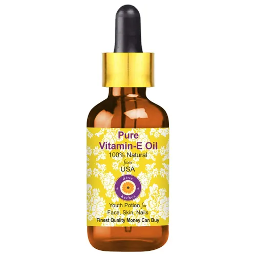 Vista 9 de Deve Herbes - Aceite de vitamina E puro de grado terapéutico natural, 0.16 onzas líquidas