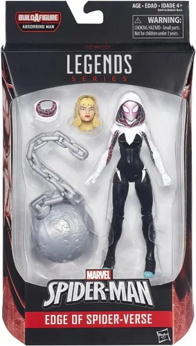 Vista 3 de Juguete Spider Gwen de Edge of spider-verse, colección leyendas de Marvel