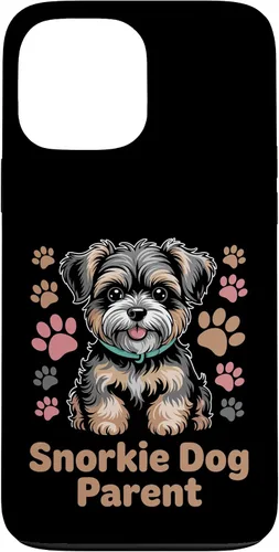Vista 24 de Snorkie Dog Parent Cute Pet Owner Schnauzer Yorkie Mix Case for iPhone 17