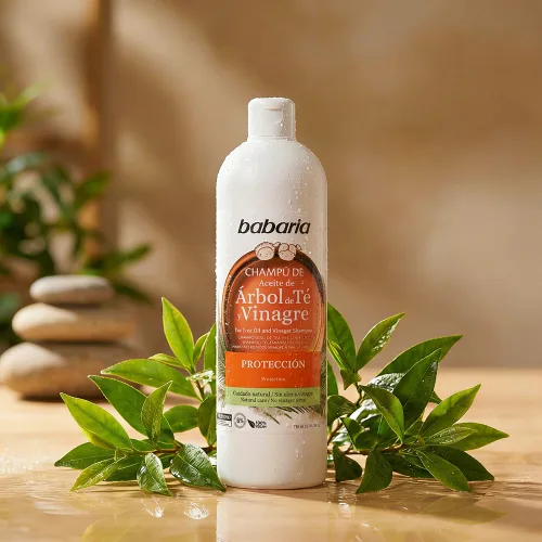 Vista 5 de Babaria Champú Vinagre, 20.3 fl oz