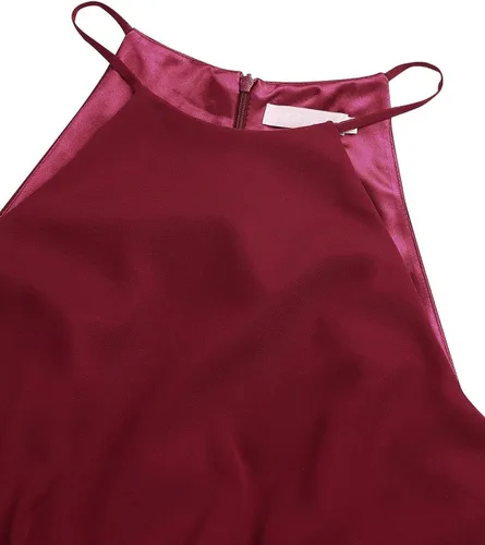 Vista 6 de iiniim - Vestido largo de gasa para mujer