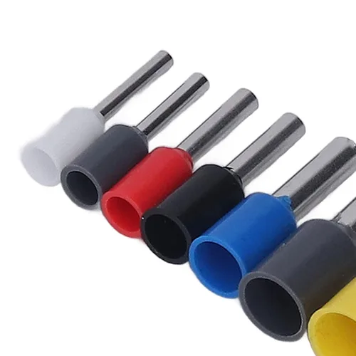 Vista 8 de FTVOGUE Kit de prensado de virola de 1200 piezas, terminales de alambre de cobre negro, engarzado de tornillo y terminales de tornillo