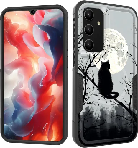 Vista 29 de Funda magnética para Galaxy A16 5G, [compatible con MagSafe] [protección contra caídas de grado militar] Funda resistente a prueba de golpes