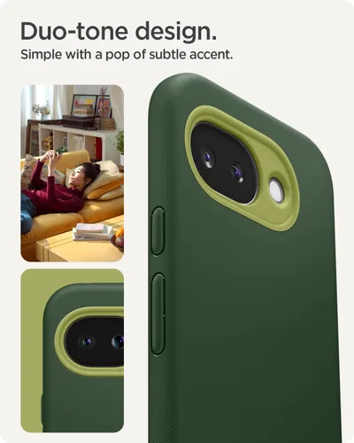 Vista 4 de Spigen Nano Pop MagFit - Funda para Pixel 10a, color verde AVO Avo Verde