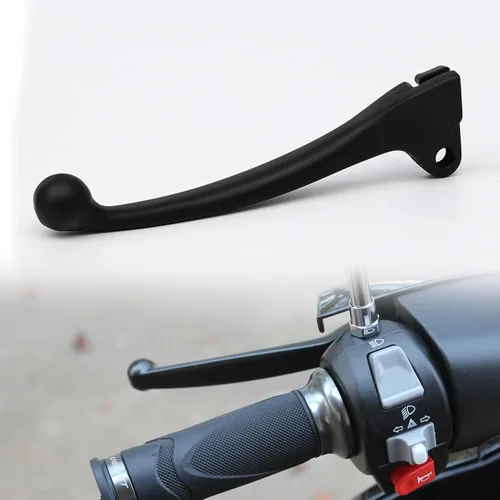 Vista 9 de mokuo Pit Dirt Bike - Palanca de freno de disco derecho negro para GY6 chino GY6 50cc 70cc 125cc 150cc motocicleta scooter ciclomotor mini piezas