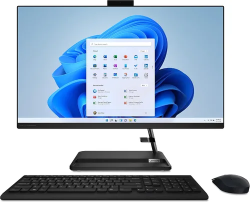 Vista 11 de Lenovo IdeaCentre 24" todo en uno, 16 GB de RAM, 1 TB de almacenamiento