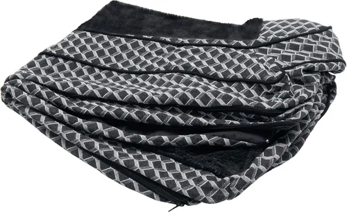 Vista 8 de Furhaven Pet – Sofá de felpa ortopédica para perro, cama con forma de L, tumbona ergonómica con contorno de cuna, cama para perros y gatos, varios