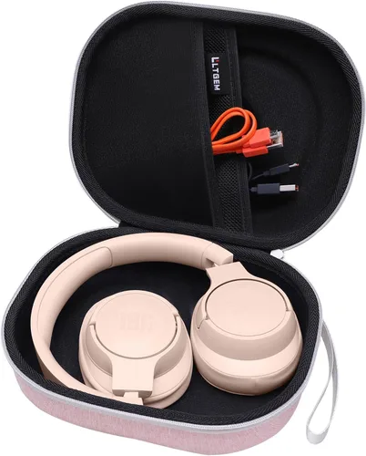 Vista 19 de Funda para auriculares JBL Tune 780NC/770NC/530BT/730BT/720BT/670NC 1. Exterior negro + gris
