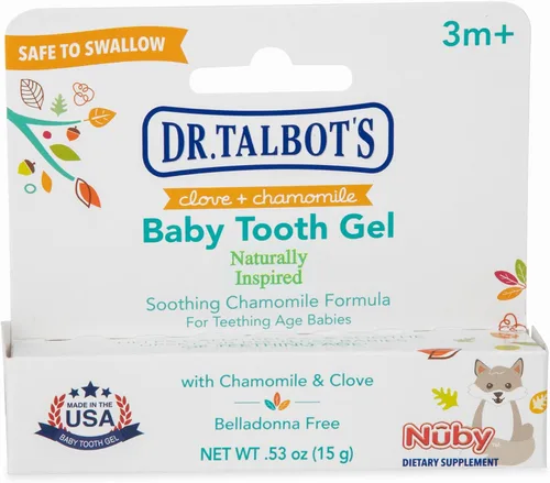 Vista 7 de Dr. Talbot's Gel para dientes de bebé durante el día - 0.53 oz