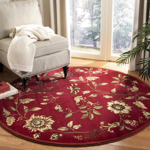 Vista 19 de SAFAVIEH - Alfombra de acento de la colección Lyndhurst, 3'3" x 5'3", color negro y multi, diseño floral tradicional, no desprende pelusa y de fácil