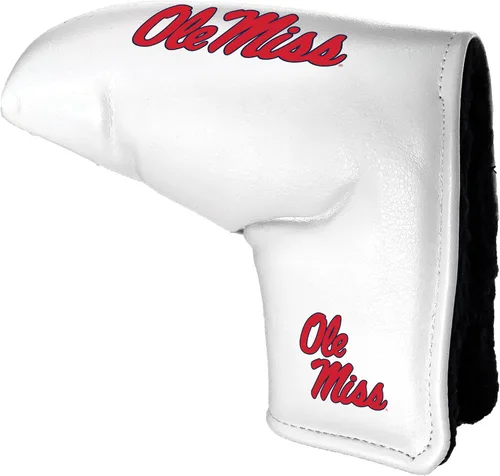 Vista 18 de Team Golf NCAA Team Golf NCAA Tour Blade Putter Cover (blanca), se adapta a la mayoría de putters de cuchilla, Scotty Cameron, Taylormade, Odyssey