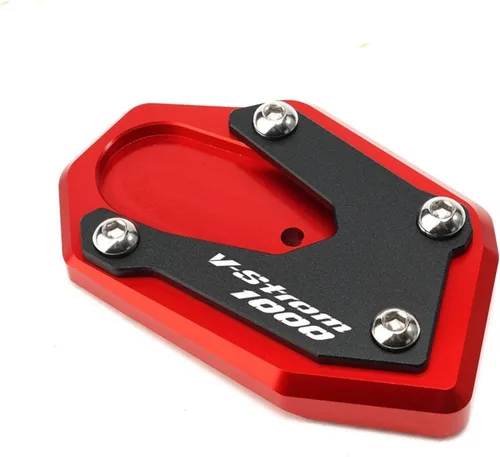 Vista 7 de Para Suzuki para V-Strom 1000 2014-2019 para Vstrom 1000XT para V-Strom 1050 Xt 2020 2021 2022 placa de soporte de pie soporte lateral placa de 1000