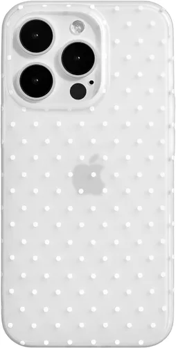 Vista 75 de inewateri Funda compatible con iPhone 11 con bonito diseño estético de lunares a la moda, fundas simples para TPU suave, funda de protección Negro