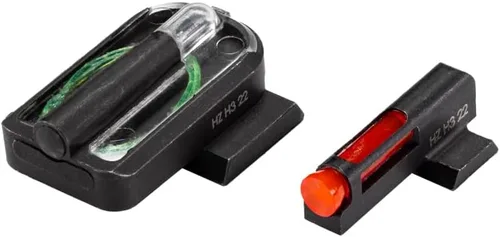Vista 10 de HIVIZ FastDot H3 Tritium/Fiber-Optic Sight Set – High-Visibility Day/Night Sights for Glock, SIG, Ruger, Taurus, Smith & Wesson, Canik, Springfield