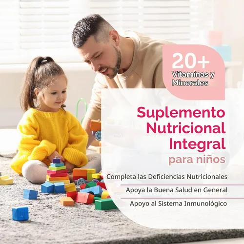 Vista 4 de Zahler, Junior Multi, Suplemento mineral y multivitamínico óptimo para niños, las más deliciosas tabletas masticables sabor cereza, color y sabor