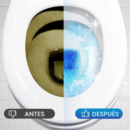 Vista 5 de Vacplus - Tabletas limpiadoras para inodoro, paquete de 30, limpieza automática, larga duración