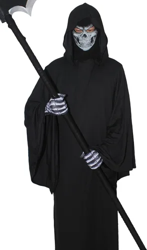 Vista 6 de WTACTFUL Ghost Mask Scary Skeleton Skull Death Balaclava Face Mask for Halloween Cosplay Costume