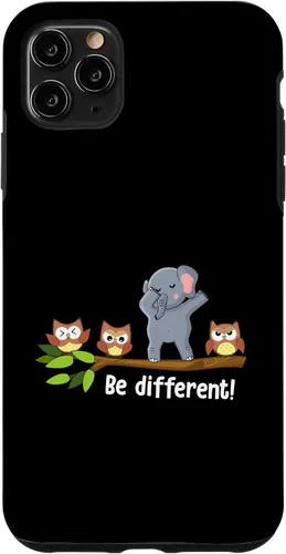 Vista 11 de Funda para iPhone 15 Be Different Elephant Men Women Be You Autism Elephant Case