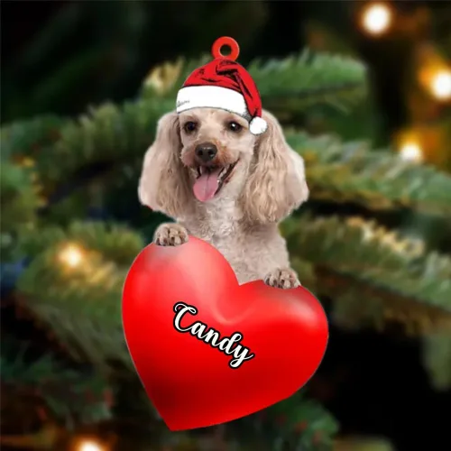 Vista 101 de Adornos de Navidad personalizados para perros, nombre personalizado, adorno de Malamute de Alaska, adornos acrílicos, regalos de Navidad, amantes