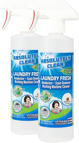 Vista 5 de Absolutely Clean Amazing - Detergente líquido para lavar ropa, removedor de manchas y olores, fórmula de base natural (fabricado en Estados Unidos)