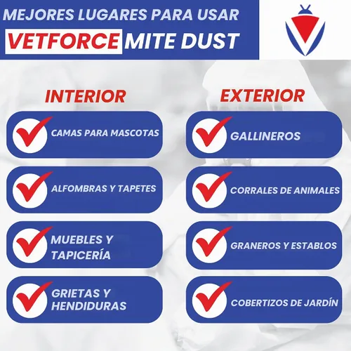 Vista 2 de Polvo Antiácaros – Polvo de manejo de plagas – Adecuado