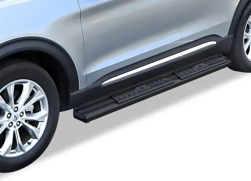 Vista 4 de APS Estribos Nerf estilo OE negro compatibles con Ford Explorer 2020-2024 Sport Utility de 4 puertas