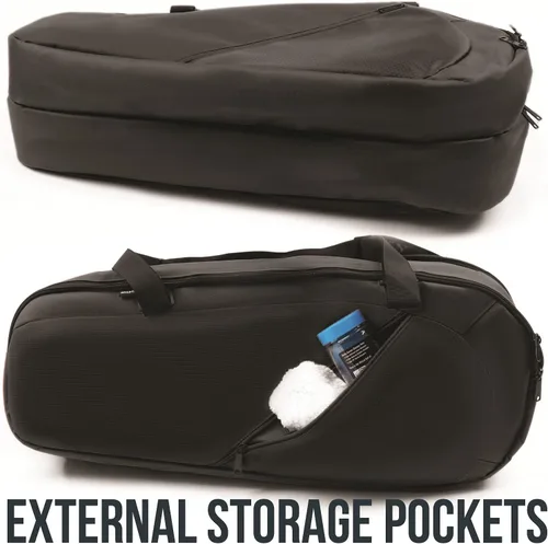 Vista 6 de Athletico Bolsa de Tenis y Raquetbol - Bolsas de Tenis para Mujeres y Hombres para Sostener Raqueta de Tenis, Raqueta de Raquetbol, Paletas