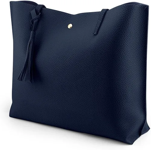 Vista 8 de oct17 - bolsa tote con asas largas para llevar al hombro, bolsa moderna para mujer