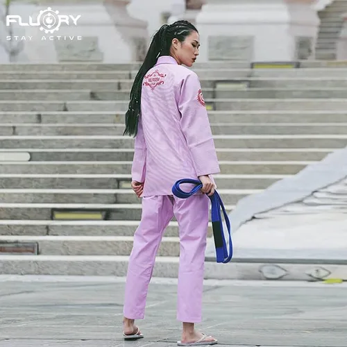 Vista 2 de FLUORY BJJ Gi para mujer traje brasileño Jiu Jitsu para mujer Kimonos y mujer uniforme BJJ