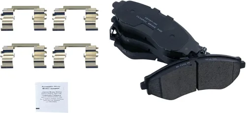 Vista 2 de Front Brake Pad and Rotor Set Ceramic Rotors Calipers Hoses Compatible with 2004-2011 Chevrolet Aveo 2007-2011 Aveo5 2009 Pontiac G3