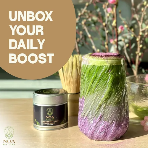 Vista 8 de NOA Matcha Matcha de origen único de grado ceremonial