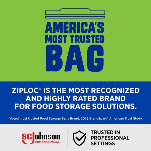 Vista 3 de SC Johnson Professional Ziploc - Bolsas de almacenamiento pequeñas a granel, 12 cajas x 108 bolsas, 1296 bolsas en total