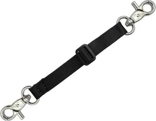 Vista 8 de Clip de seguridad de respaldo para collar de perro pequeño, clip de collar de punta para mini perros, deslizamiento suave de doble extremo