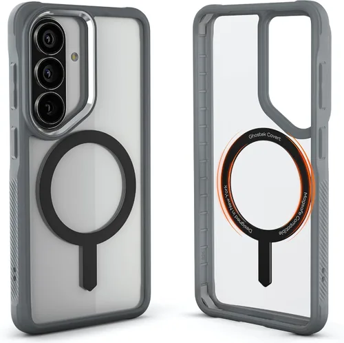 Vista 41 de Ghostek COVERT - Funda rosa para Galaxy Z Flip 4 para mujeres y niñas, protección completa de bisagra y parte trasera transparente, duradera