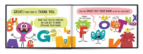 Vista 2 de Abre esto - Libro infantil personalizado Tapa dura 11 x 9 pulgadas I See Me!