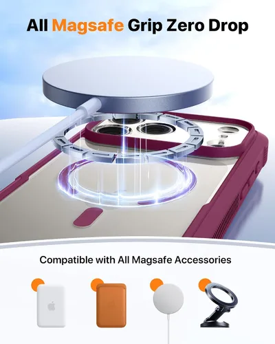 Vista 758 de DIACLARA - Funda transparente compatible con iPhone XR 6.1 pulgadas 2018