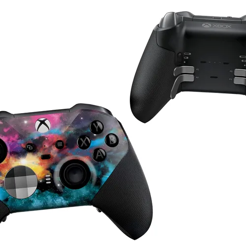 Vista 6 de DreamController Galaxy X-box Elite Controller Series 2 Limited Edition Custom Elite Series 2 Controller for X-box OneSeries XS. Made with Advanced