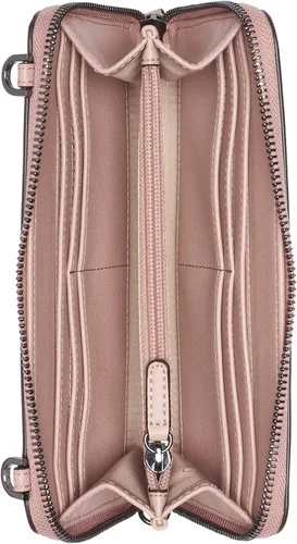 Vista 4 de Calvin Klein Cartera organizativa de mármol en una bandolera de cuerda