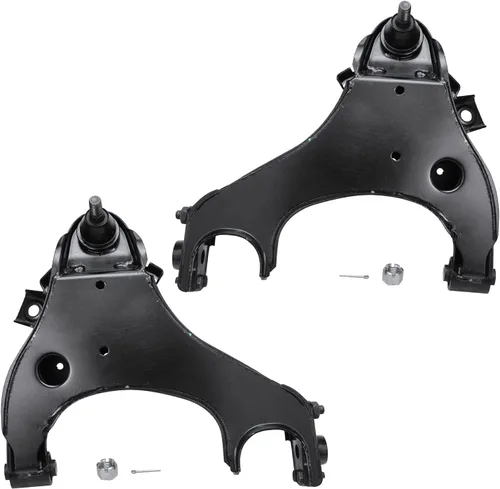 Vista 79 de Detroit Axle - 2 brazos de control delanteros para Volvo S60 V70 01-07, juego de 2 brazos de control inferiores 2001 2002 2003 2004 2005 2006 2007