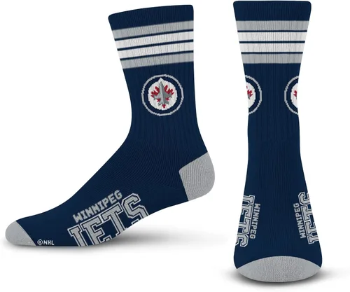 Vista 24 de For Bare Feet Calcetines de cuatro rayas de la NFL para mujer