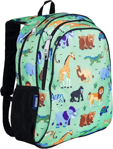 Vista 45 de Wildkin - Mochila de 15 pulgadas para niños, monstruos