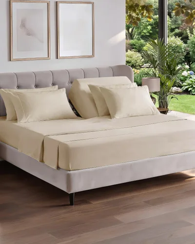 Vista 195 de Juego de sábanas Twin de 4 piezas - Cómodo, transpirable y refrescante - Juego de ropa de cama de lujo de hotel ultrasuave con bolsillos profundos