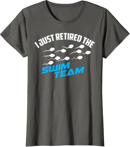 Vista 3 de Lindo Vasectomía I Just Retired The Swim Team Shirt Divertido regalo