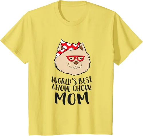 Vista 5 de World's Best Chow Chow mamá lindo Chow Chow perro mamá camiseta Blanco