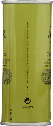 Vista 5 de A L'Olivier Aceite de oliva infundido con hierbas Provence, lata de 8.3 onzas
