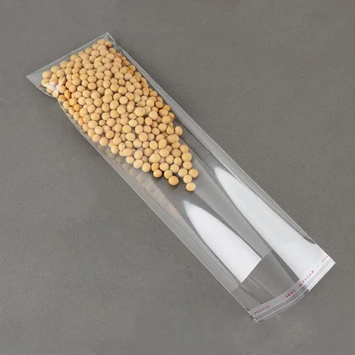 Vista 6 de 1000 bolsas de celofán adhesivas transparentes de 3 x 8 pulgadas, bolsas de plástico OPP autosellantes de 1 mil de largo, bolsas de celofán