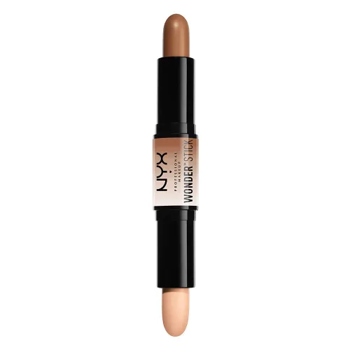 Vista 10 de NYX MAQUILLAJE PROFESIONAL Wonder Stick, Barra para dar forma y contornear el rostro - Claro